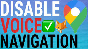 How to turn off google maps navigation? How To Enable Disable Voice Navigation On Google Maps Youtube