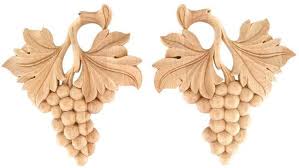 Antique wooden rosettes appliques for interior. Scroll 4 H X 3 5 8 W X 1 2 D Carved Rosettes Wooden Appliques And Onlays Onlays And Appliques Architectural Woodcarvings Handmade Wooden Products Buy Wood Appliques Applique Wood Carvings Corbel Place