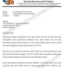 Contoh Surat Pemberitahuan Secara Resmi Surat Pimpinan Pendidikan