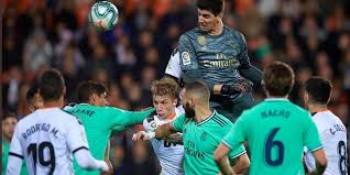 View the player profile of real madrid goalkeeper thibaut courtois, including statistics and photos, on the official website of the premier league. Watch Fans Go Crazy As Goalkeeper Thibaut Courtois Header Sets Up Extra Time Goal To Save Real Mad The New Indian Express