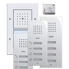Das komplette schalterprogramm von gira. Gira Audio System 2 Draht Tursprechanlagen Set Fur 3 Familienhaus 492 85