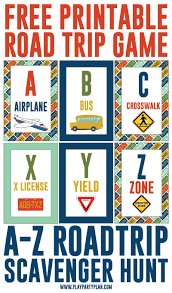 We did not find results for: Fun Road Trip Scavenger Hunt Free Printable Play Party Plan