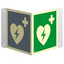 Der defibrillator ist wie neu. Automatisierter Externer Defibrillator Aed Zeichen Bg002 Tdc