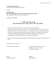 Zwar kann er laut arbeitsrecht auch mündlich geschlossen werden, um. Http Www2 Kornwestheim De E Komm Sitzung Ge Sourc Nsf 02b0d6d9b165d503c125784f00312c2c F35b73649b3c23cac12579a6002ef4e2 File Darl 202 7 20mio 20eur 201 Nachtrag Pdf