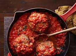 Jumbo Cheesy Italian Meatballs Recipe Food Network Recipes Italian Meatballs Recipe Recipes