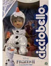 Cicciobello incontra il mondo incantato di frozen cicciobello vestito da olaf, il divertente personaggio di frozen abito luccicante cicciobello piange se gli togli il ciuccio. Frozen 2 Bambolotto Cicciobello Olaf Toylandia Shop Online Giochi Giocattoli