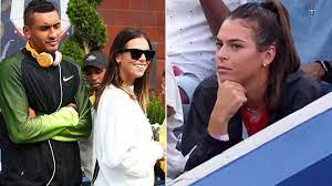 Ajla tomljanovic has defended her boyfriend, nick krygios, declaring that her beau is poles apart from how he is made out on television channels and in the newspapers. Nick Kyrgios Ex Ajla Tomljanovic In Berrettini Player Box