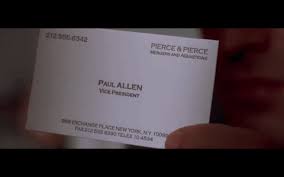 It's very cool, bateman, but. he whips out his . Gif It Even Has A Watermark Subtle Off White Coloring Business Card Scene Animated Gif On Gifer By Mell