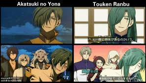 Akatsuki No Yona Parody In Touken Ranbu Anime Akatsuki Akatsuki Akatsuki No Yona