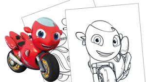 Lay on top of cardboard sheets to get the perfect shape for your very own diy my 1st masjid. Ricky Zoom Ausmalbilder Zum Download Toggo Eltern