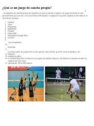 Teniendo el objetivo en que la persona pueda tener las herramientas de distracción y diversión todo el tiempo que lo desee. Que Es Un Juego De Cancha Propia Deportes Ocio