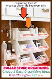 Dollar Store Organizing 27 Genius Bathroom Organization Ideas On A Budget Small Bathroom Storage Diy Cheap Organization Dollar Store Organizing