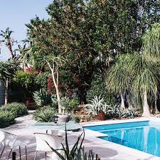 Artist Philip Drummond S Cactus Garden In Cessnock Is Complete With A Paved Pool Area Shaded By Native Tuck Country Style Magazine Cactus Garden Garden Design