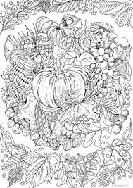 Beautiful landscape, leaf fall and rain. Pin On Coloring Books