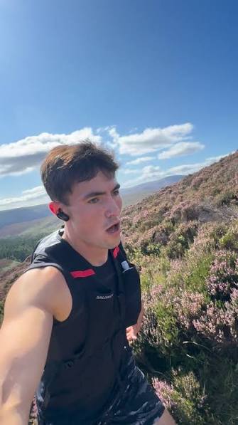 May have underestimated today's route but 22-miles banked over rolling  terrain and some good @otesportsgb fuelling practice to round off my  biggest week in a while. Scottish (not so warm) training camp