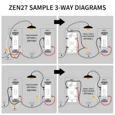 Looking for a 3 way switch wiring diagram? Zooz Z Wave Plus S2 Dimmer Switch Zen27 Ver 3 0 White With Simple D The Smartest House
