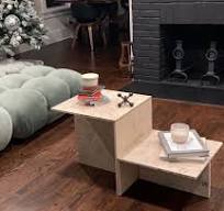 Amazon.com: Mesa de centro de piedra travertino para sala de ...