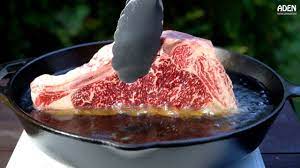 How to cook wagyu steak cast iron. Wagyu Steak Deep Fried In Cast Iron Youtube