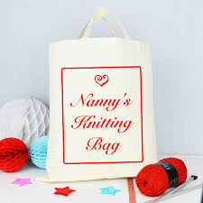 See more ideas about knitting, knitting patterns, knitting charts. Personalised Nanny S Knitting Bag By Andrea Fays Notonthehighstreet Com