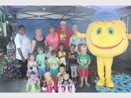 Little ones enjoy a day of fun