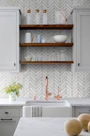 White Modern Marble Chevron Backsplash Tile Backsplash Com In 2020 Modern Kitchen Backsplash Farmhouse Kitchen Backsplash Kitchen Backsplash Designs
