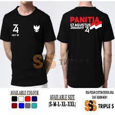 Anda cukup menganti lokasi atau nama perusahaan yang akan anda gunakan. Kaos Panitia Hut Ri Ke 74 Dirgahayu Indonesia 17 Agustus 2019 Merdeka Shopee Indonesia