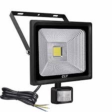 Cly 30w Led Motion Sensor Floodlight Outdoor Super Bright 2700 Lumens Security Cly