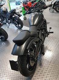 Engine and performance, large engine size for its category 649cc really good power to weight ratio 0,26ps/kg (above category average ptw ratio:0,14) very high horsepower 61,00ps (above category average:24,18ps) very high torgue 63. Details Zum Custom Bike Kawasaki Vulcan S Des Handlers Bischoff S Motorrad Shop Gmbh