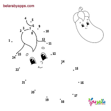 اوراق عمل لعبة توصيل النقاط للاطفال اوراق عمل توصيل نقاط ارقام بالعربي نتعلم drawing for kids animal drawings character