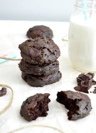 Healthy Double Chocolate Avocado Cookies Dessert Avocat Cookies Et Biscuits Cookies Chocolat