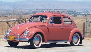 Image result for Coral Red 1950 Beetle