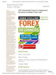 A survival guide, published in 2017, is essentially jenna's love letter to aspiring actors and actresses. Forex For Beginners By Anna Coulling Free Link Download Pdf Full