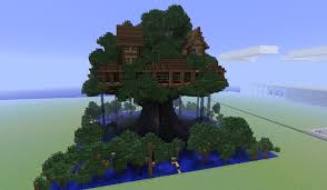 Minecraft Tree Houses Games Wallpapers Hd Minecraft Tree Minecraft Minecraft Construction