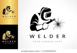 Welder Logo Vector Soldagem Logotipo Branca De Neve