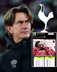 Will Thomas Frank achieve a top-five finish in his inaugural season with  Spurs? Given his impressive accomplishments at Brentford, is it feasible  for him to excel further with Spurs? Kindly share your