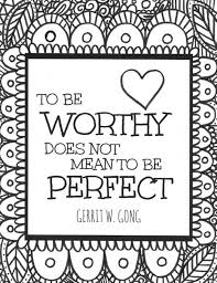 Free general conference packet printables, coloring, activity pages, and note sheets. Lds Quote Coloring Pages Novocom Top