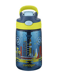 Contigo Gizmo Flip Nautıcal Space 420 ml 14 Oz Autospout Kids Water Bottle  2116114 - Alwaysfashion.com