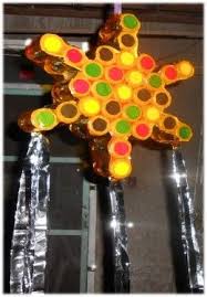 How To Make A Christmas Lantern Or Parol Using Recyclable Materials Christmas Lanterns Parol Lanterns
