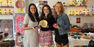 Painting Classes in Mackay: Ceramic Plates and Bowls