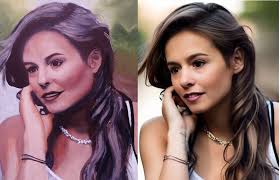 Should I lighten the face in my Georgia O'Keeffe painting?