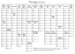 Spectrum Markers Color Chart Achievelive Co