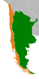It has three horizontal bands; Argentina Chile Relations Wikipedia
