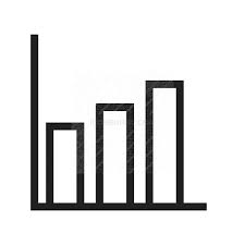 Bar Chart Line Icon