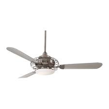Minka Aire 52 Acero Retro 3 Blade Ceiling Fan Nautical Ceiling Fan Ceiling Fan With Light Modern Ceiling Fan