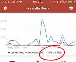 How To Read The Bandwidth Graph Firewalla