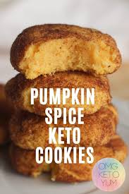 These Keto Pumpkin Cookies Are Only One Carb They Re Basically Low Carb Snickerdoodles With A Twi Keto Dessert Recipes Pumpkin Spice Cookies Keto Recipes Easy