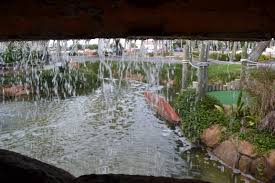 Scavenger hunt added to the fun. Bandk Mini Golf In The Congo Bandksaturdays