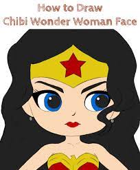 This chibi wonder woman is a dc comics super. How To Draw Chibi Wonder Woman Face How To Draw Easy