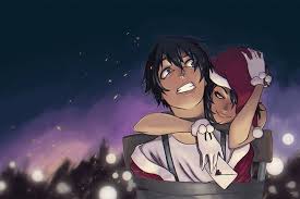 Christmas tree, toy train, blue, xmas. Wallpapers Yandere Simulator