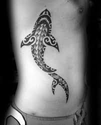 Koi fish tattoo designs shark tattoo outline design. 50 Polynesian Shark Tattoo Designs For Men Tribal Ink Ideas